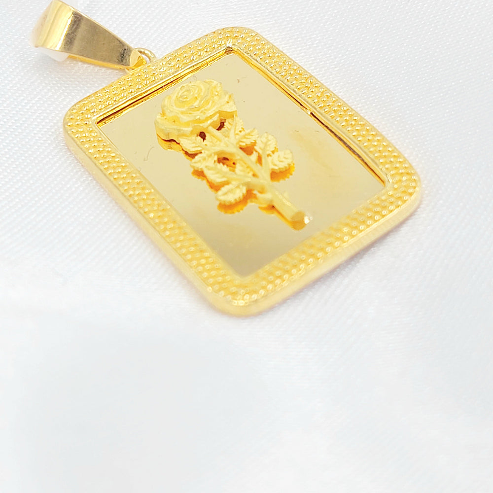 21K تعليقة اونصه-مجوهرات الشيخ سعيد-Saeed Jewelry 