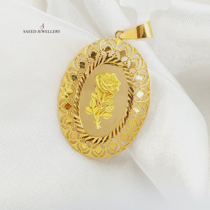 21K تعليقة اونصه-مجوهرات الشيخ سعيد-Saeed Jewelry 