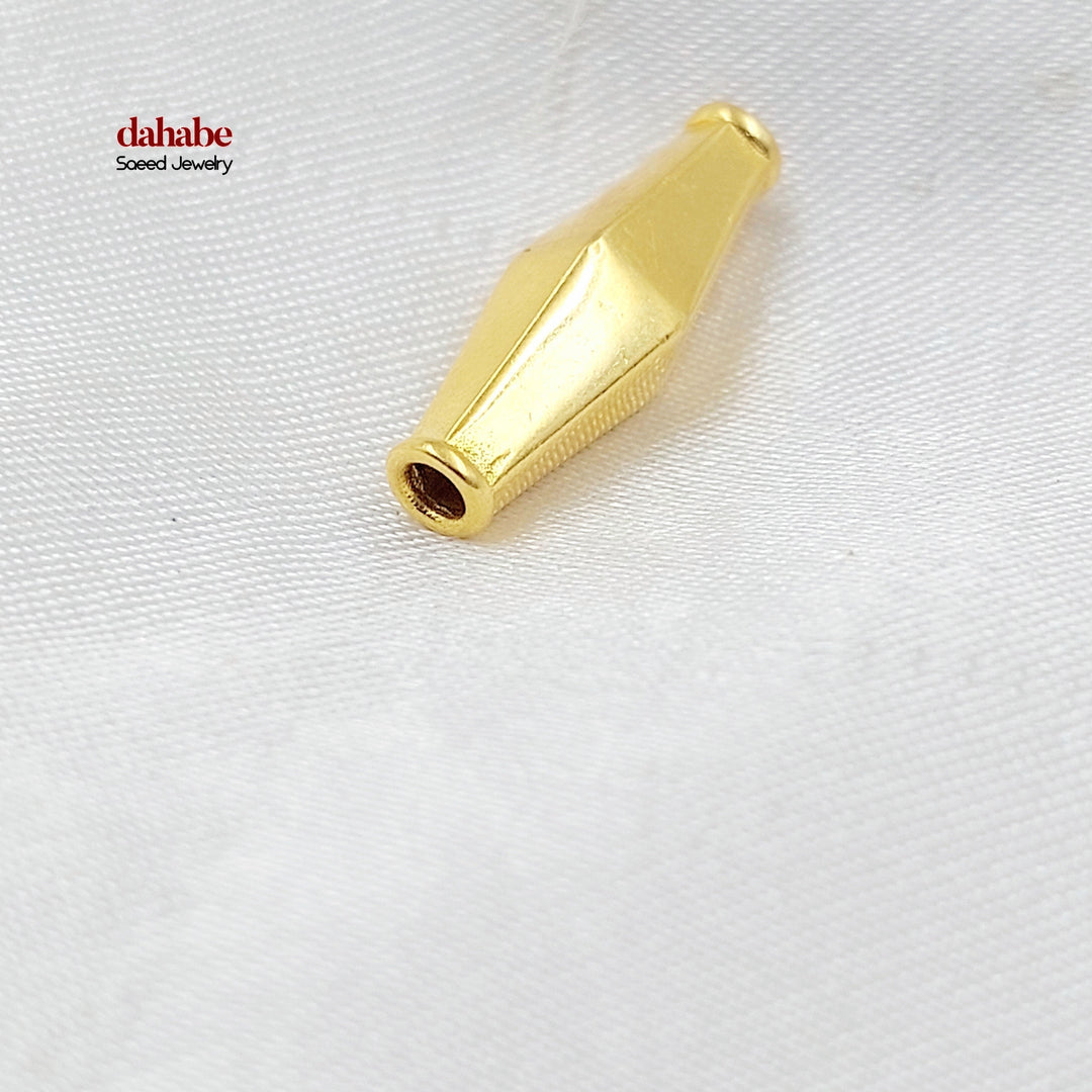 21K تعليقة زيتون سادة-مجوهرات الشيخ سعيد-Saeed Jewelry 