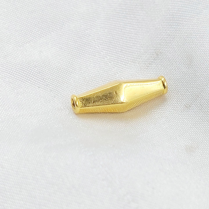 Plain Olive Pendant Made of 21K Gold by Saeed Jewelry 