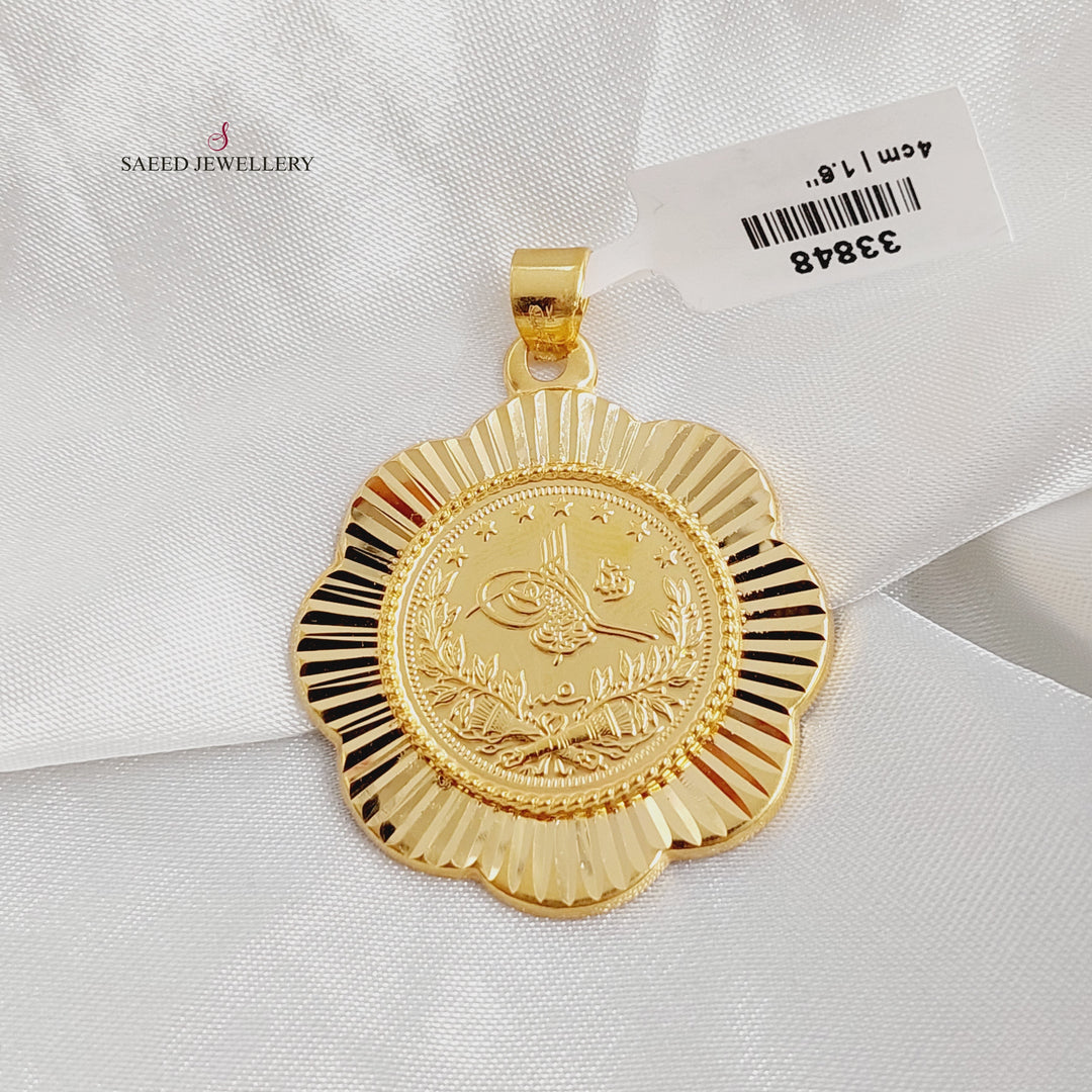 21K تعليقة رشادي-مجوهرات الشيخ سعيد-Saeed Jewelry 