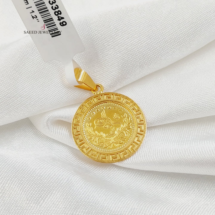 21K تعليقة رشادي-مجوهرات الشيخ سعيد-Saeed Jewelry 