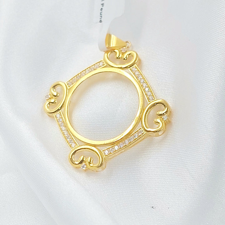 21K تعليقة برواز رشادي-مجوهرات الشيخ سعيد-Saeed Jewelry 