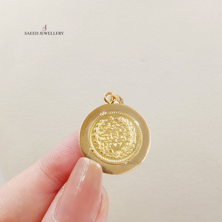 21K تعليقة رشادي-مجوهرات الشيخ سعيد-Saeed Jewelry 