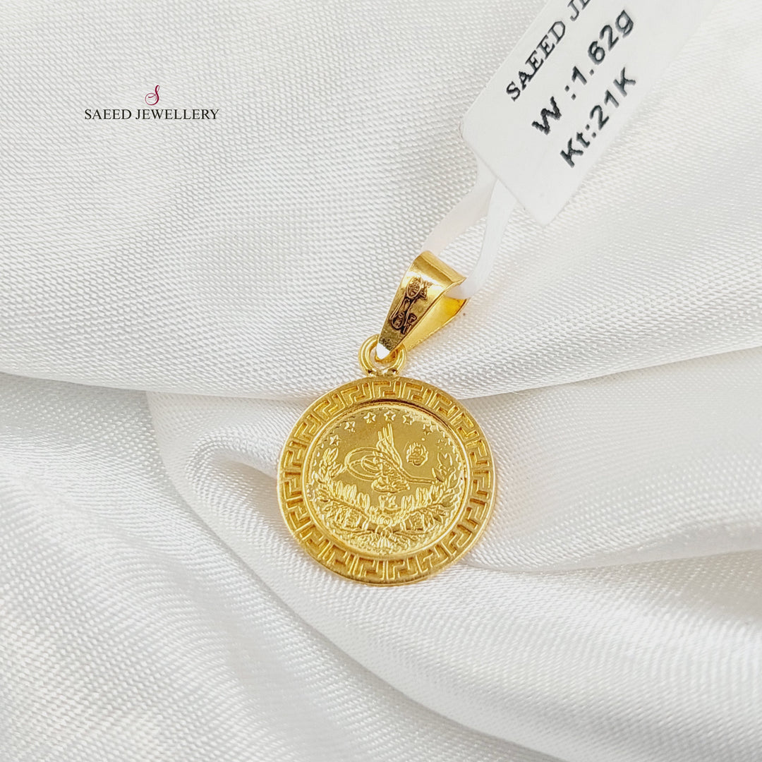 21K تعليقة رشادي-مجوهرات الشيخ سعيد-Saeed Jewelry 