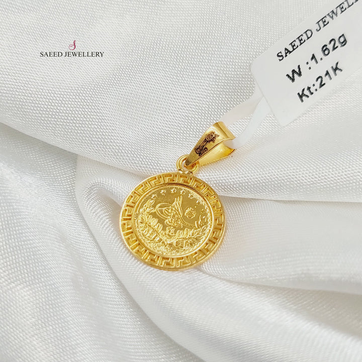 21K تعليقة رشادي-مجوهرات الشيخ سعيد-Saeed Jewelry 