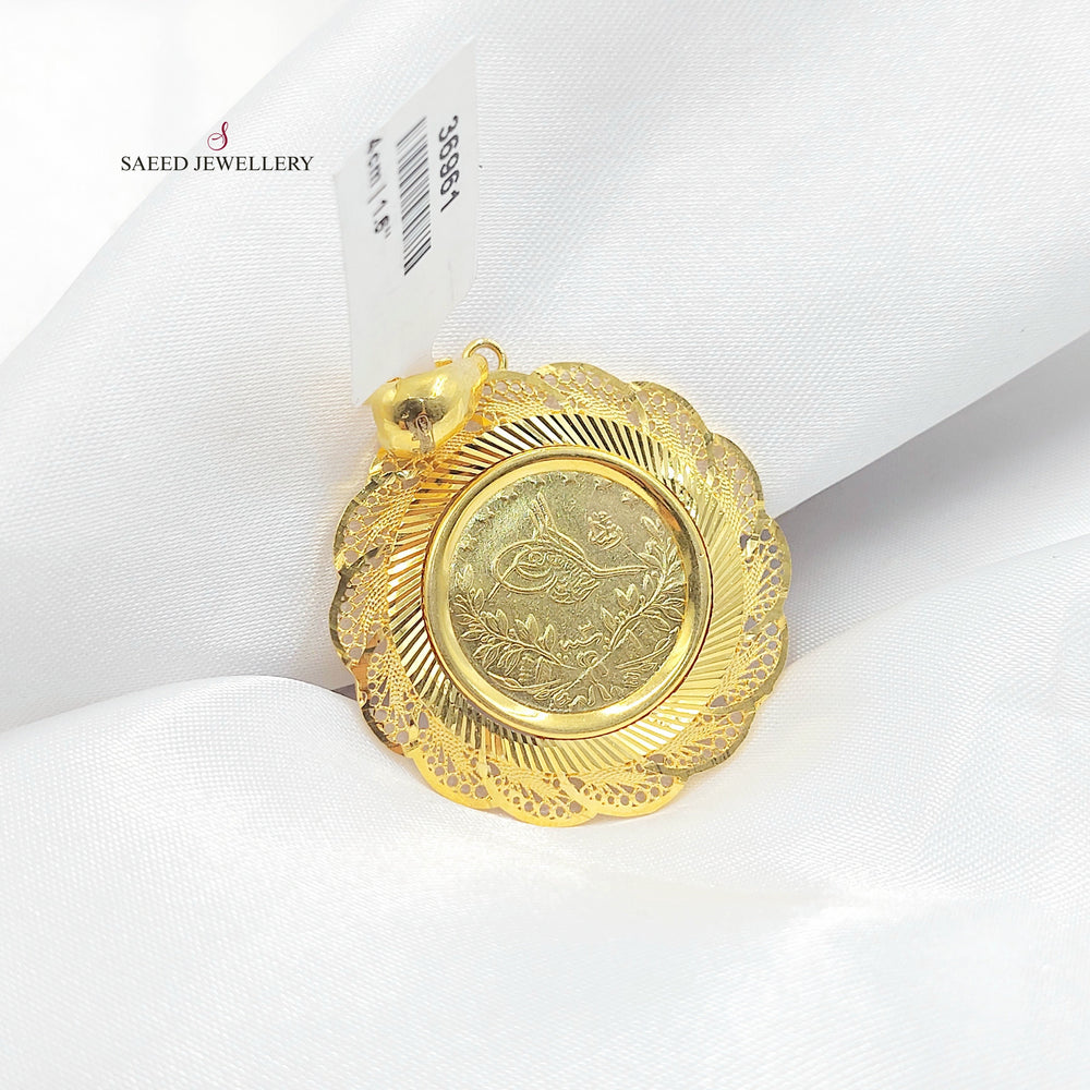 21K تعليقة رشادي-مجوهرات الشيخ سعيد-Saeed Jewelry 