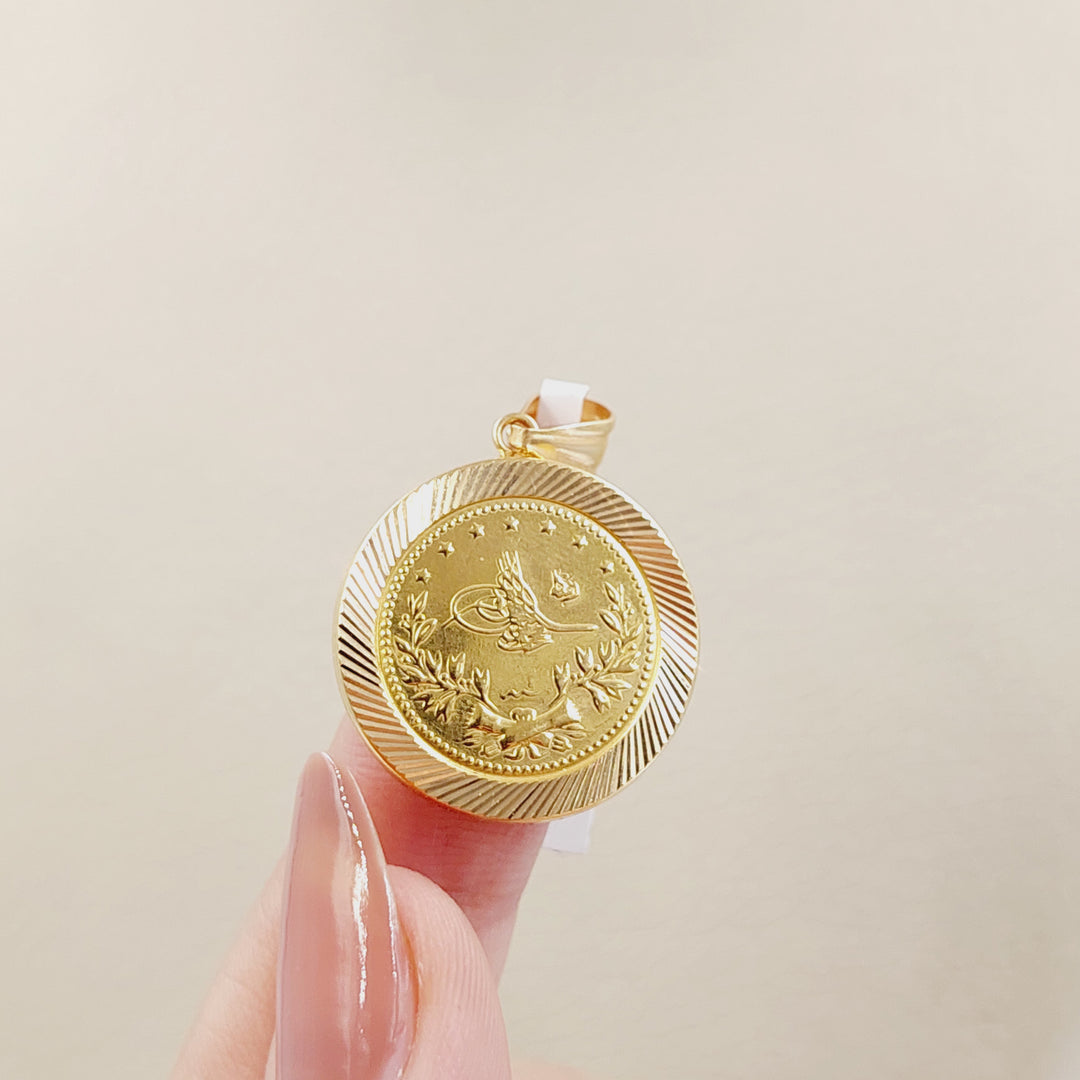 21K تعليقة رشادي-مجوهرات الشيخ سعيد-Saeed Jewelry 