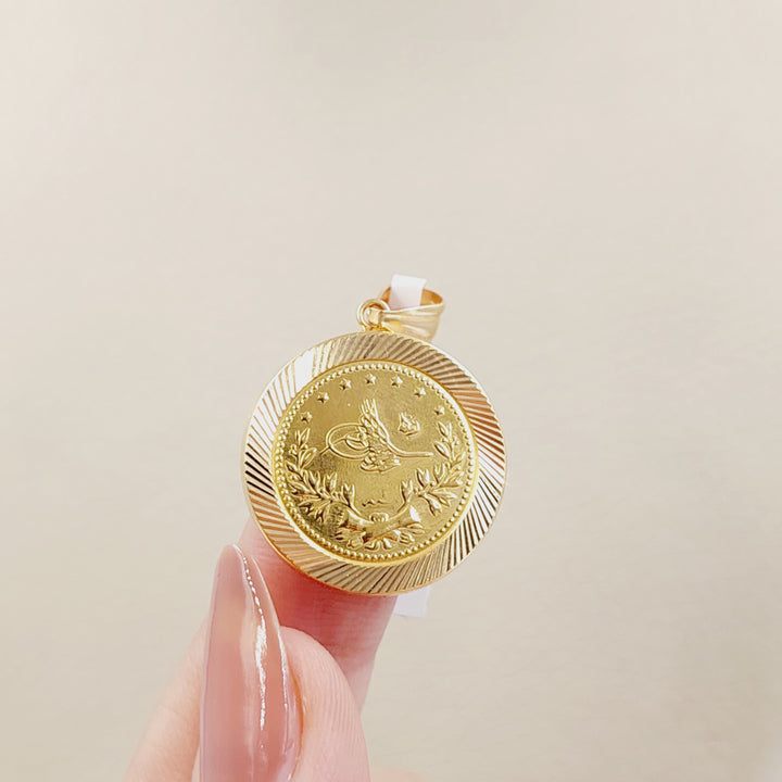21K تعليقة رشادي-مجوهرات الشيخ سعيد-Saeed Jewelry 