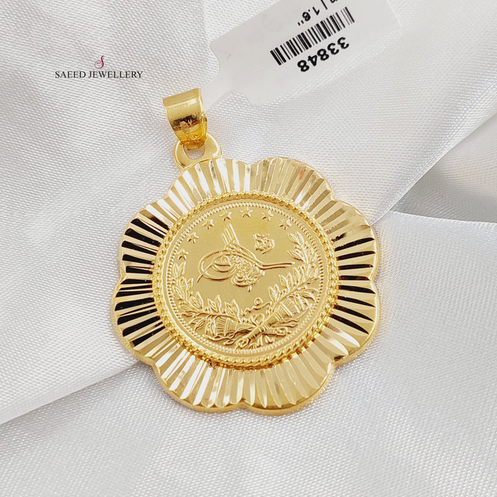 21K تعليقة رشادي-مجوهرات الشيخ سعيد-Saeed Jewelry 