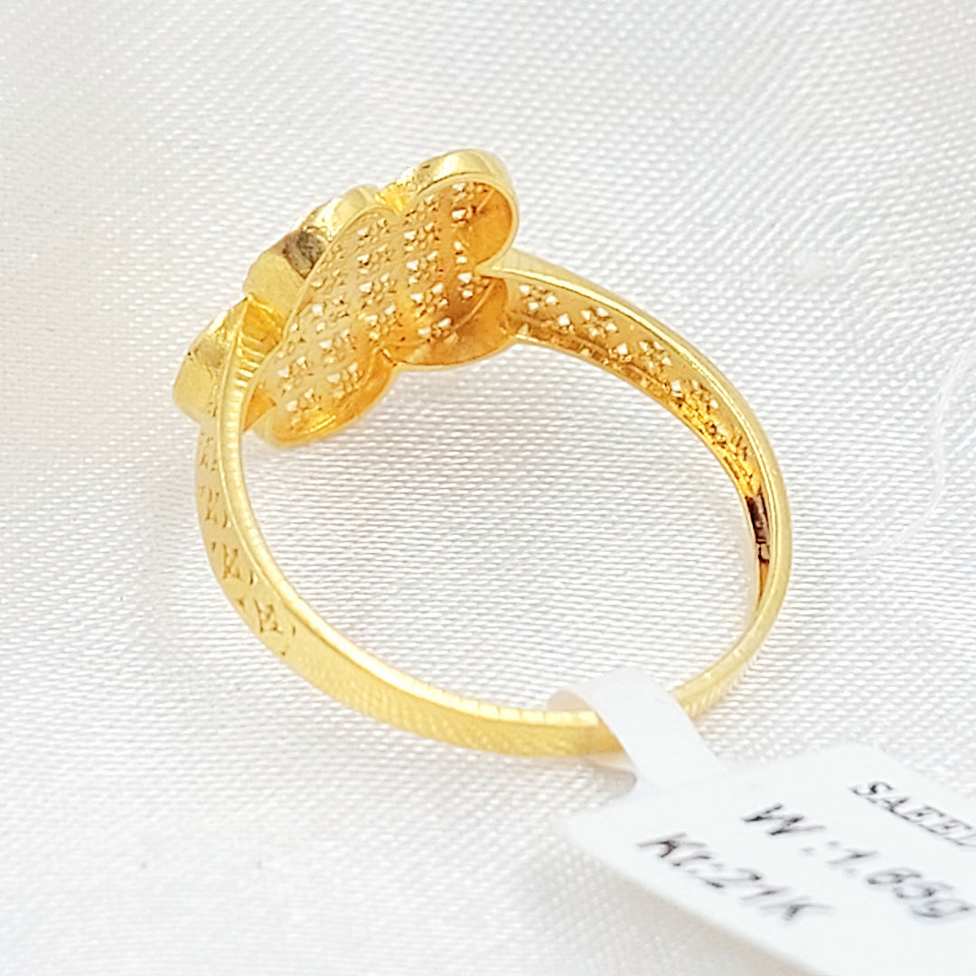 21K خاتم اكسترا-مجوهرات الشيخ سعيد-Saeed Jewelry 