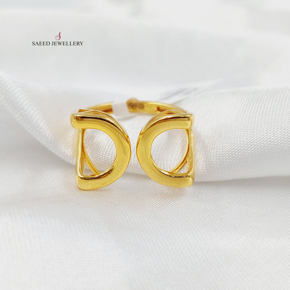 Shoe Ring Made of 21K Gold by Saeed Jewelry 
