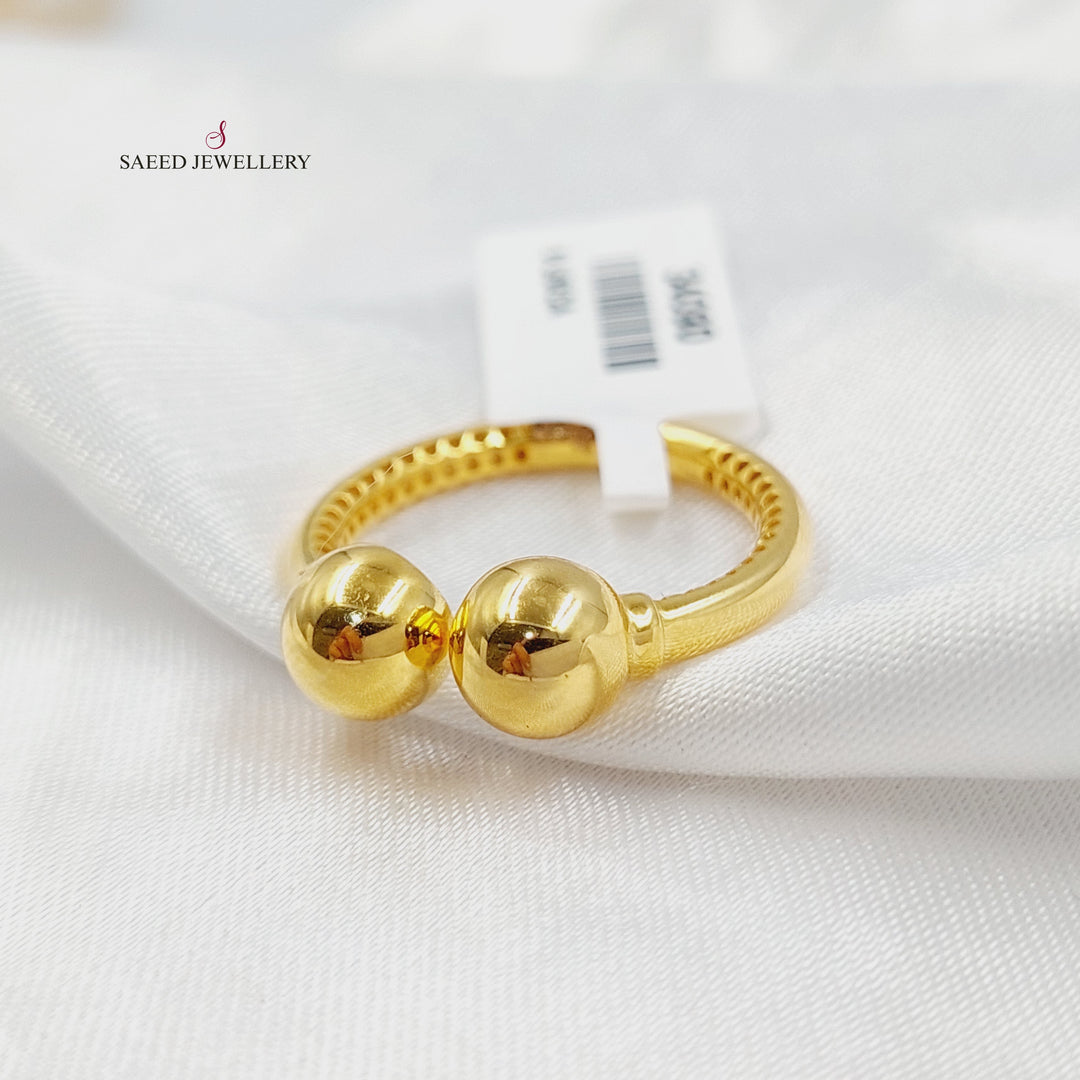 Balls Ring Made of 21K Gold by Saeed Jewelry 