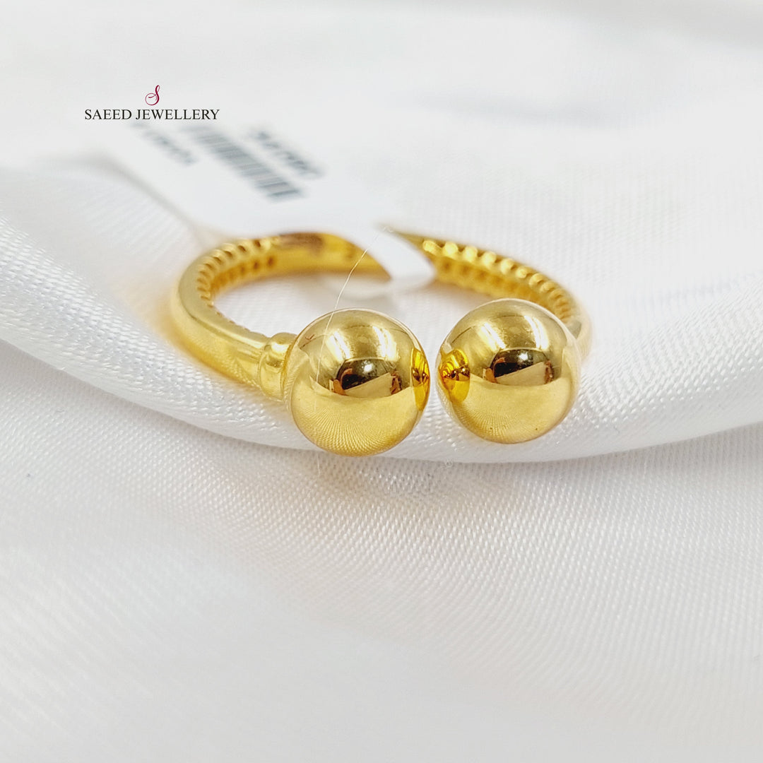 Balls Ring Made of 21K Gold by Saeed Jewelry 