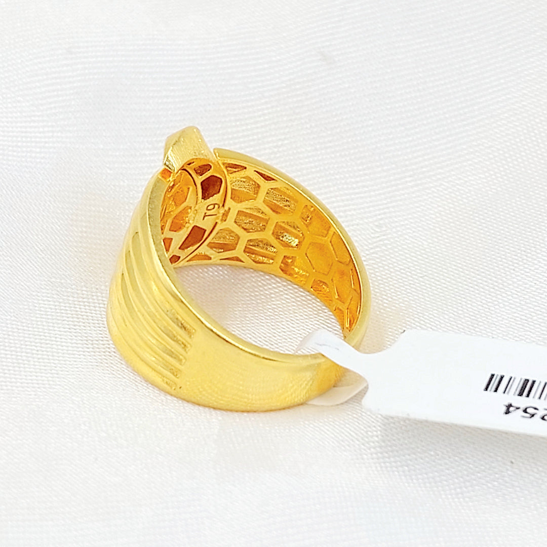 Deluxe Ring Made of 21K Gold by Saeed Jewelry 