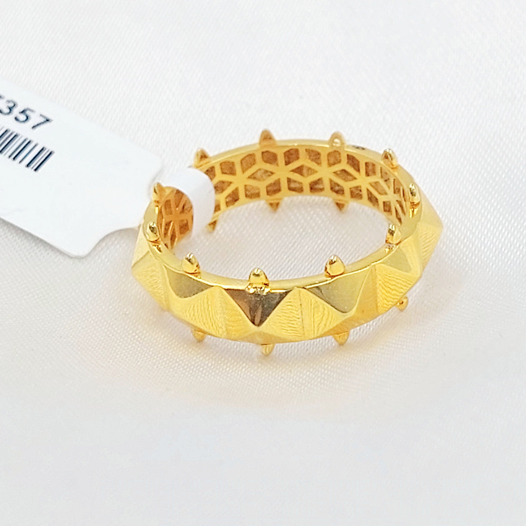 21K خاتم اكسترا-مجوهرات الشيخ سعيد-Saeed Jewelry 
