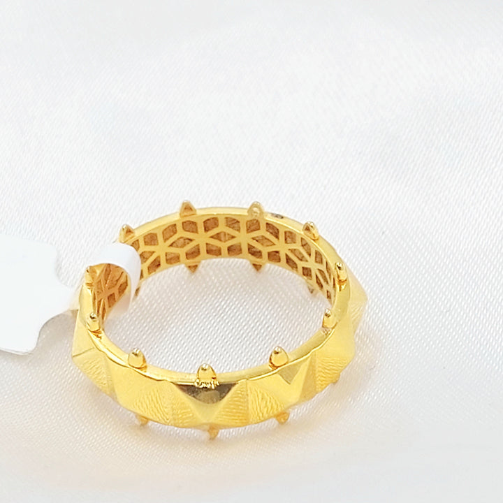 21K خاتم اكسترا-مجوهرات الشيخ سعيد-Saeed Jewelry 