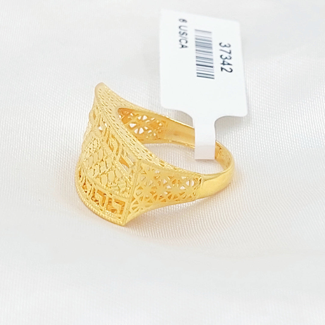 21K خاتم اكسترا اكسترا-مجوهرات الشيخ سعيد-Saeed Jewelry 