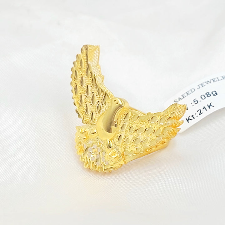 21K خاتم اكسترا-مجوهرات الشيخ سعيد-Saeed Jewelry 