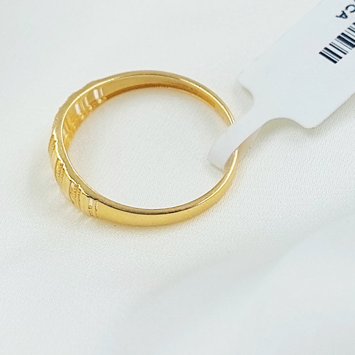 21K خاتم اكسترا-مجوهرات الشيخ سعيد-Saeed Jewelry 