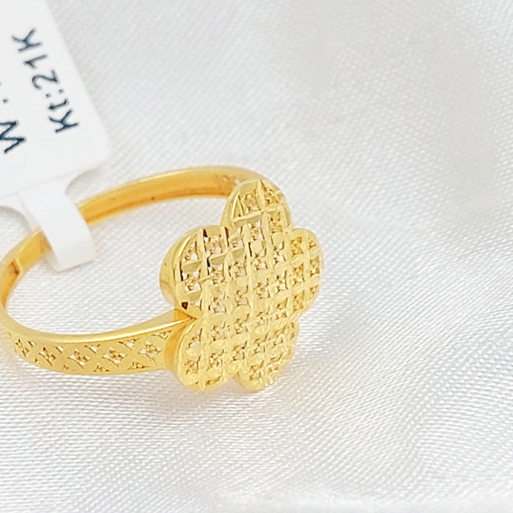 Deluxe Ring Made of 21K Gold by Saeed Jewelry 