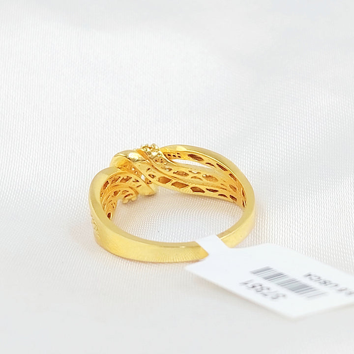 21K خاتم اكسترا-مجوهرات الشيخ سعيد-Saeed Jewelry 