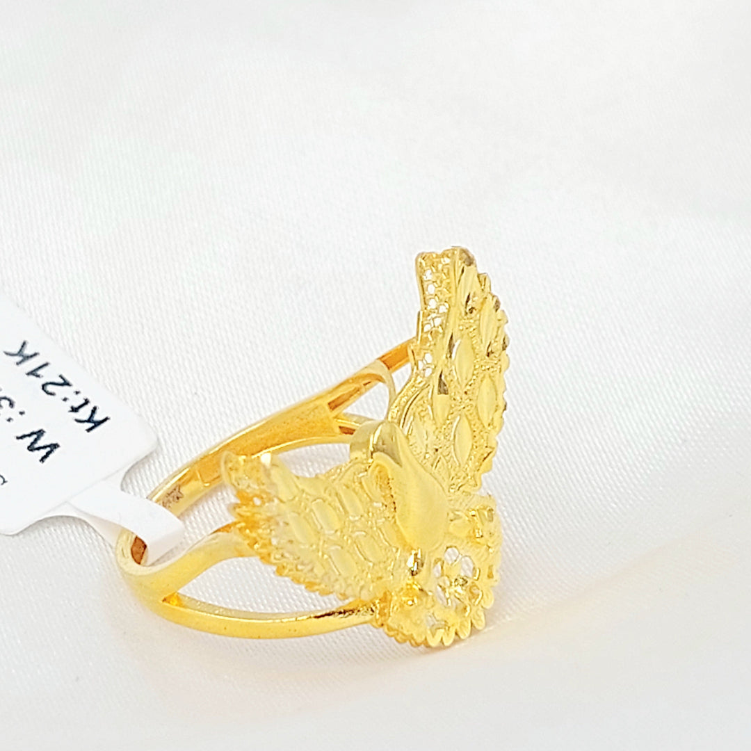 21K خاتم اكسترا-مجوهرات الشيخ سعيد-Saeed Jewelry 