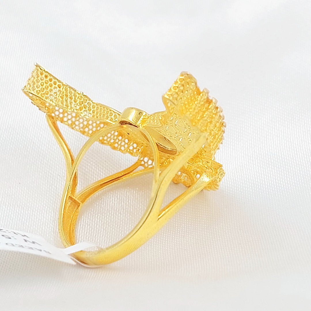 21K خاتم اكسترا-مجوهرات الشيخ سعيد-Saeed Jewelry 