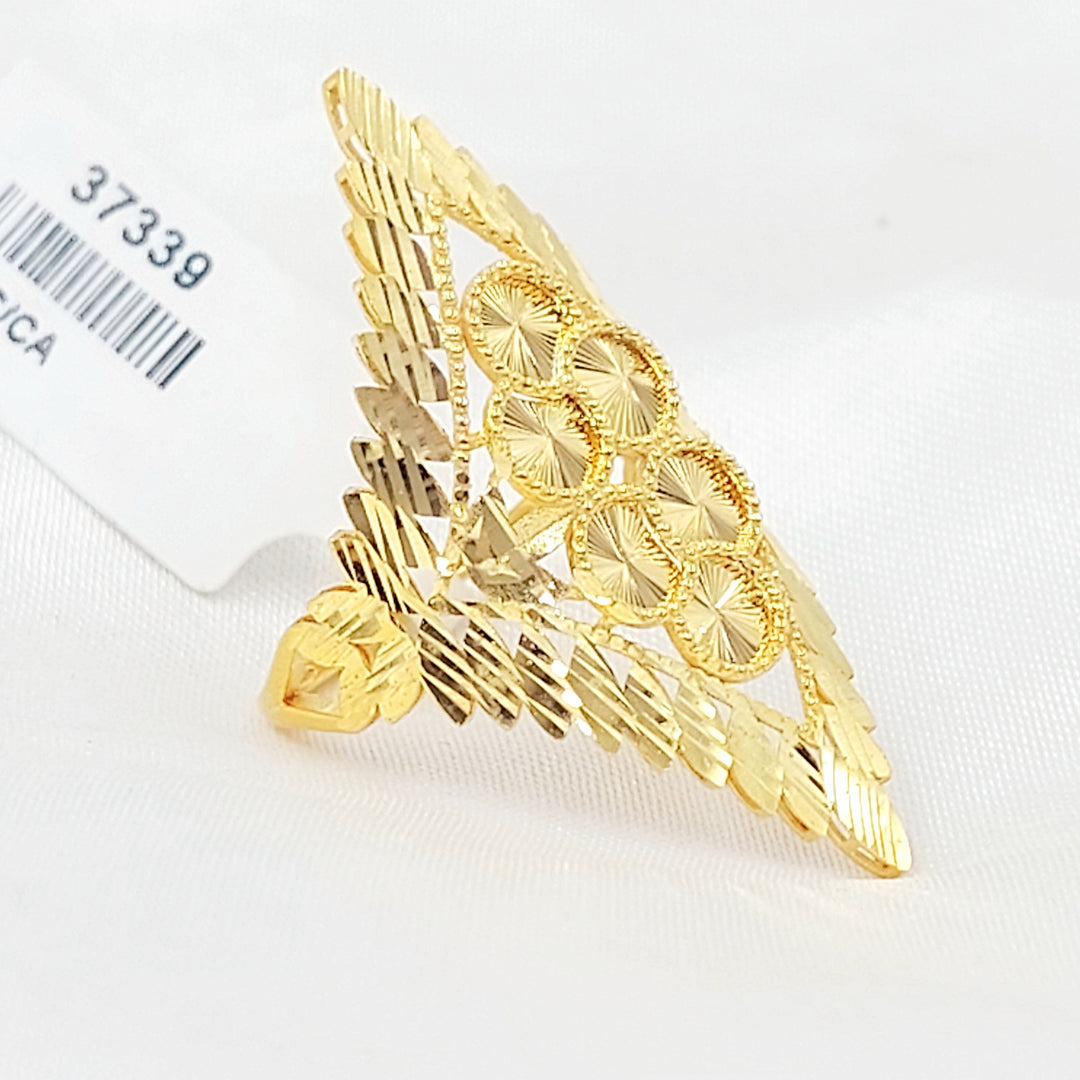 21K خاتم اكسترا-مجوهرات الشيخ سعيد-Saeed Jewelry 