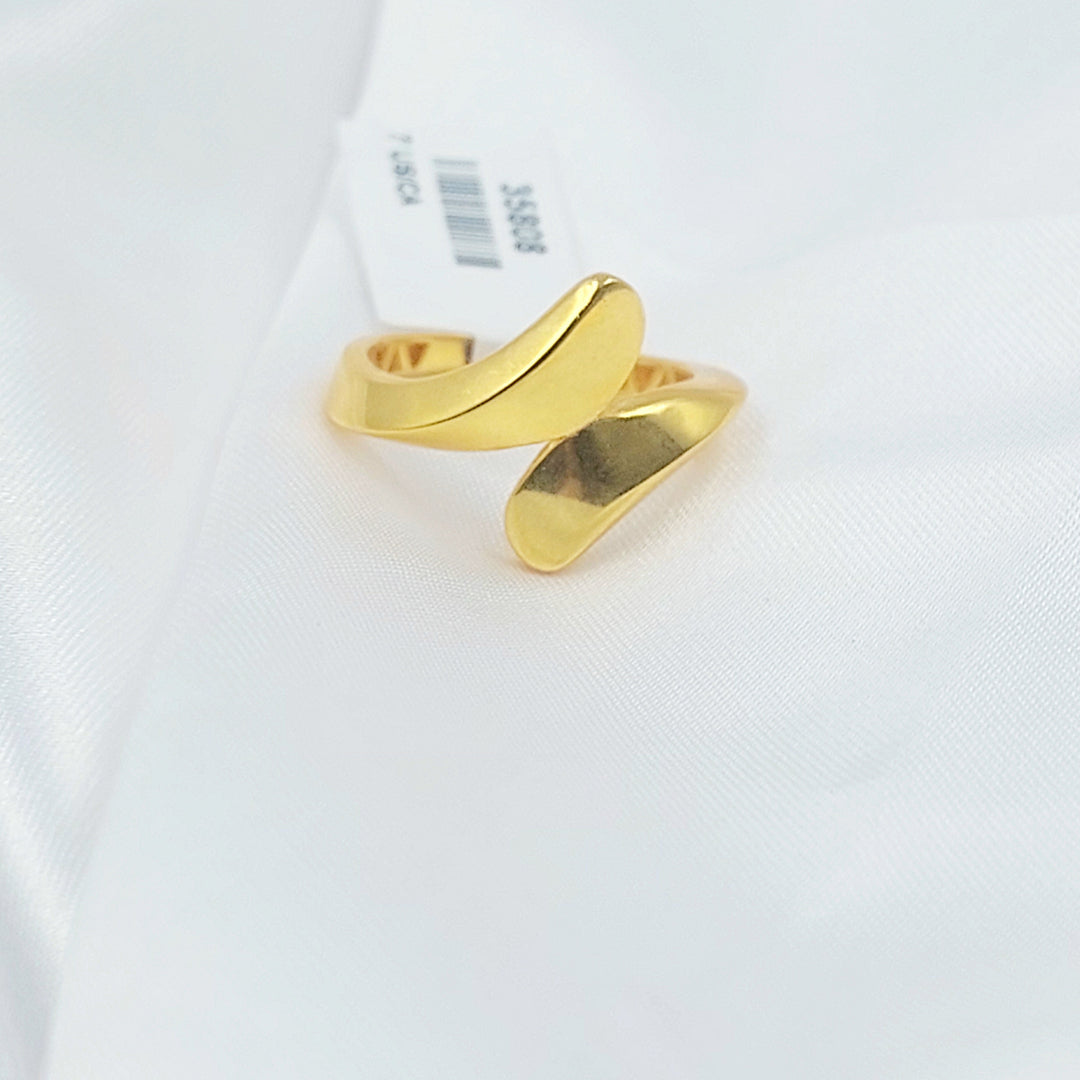 Deluxe Balls Ring Made of 21K Gold by Saeed Jewelry 