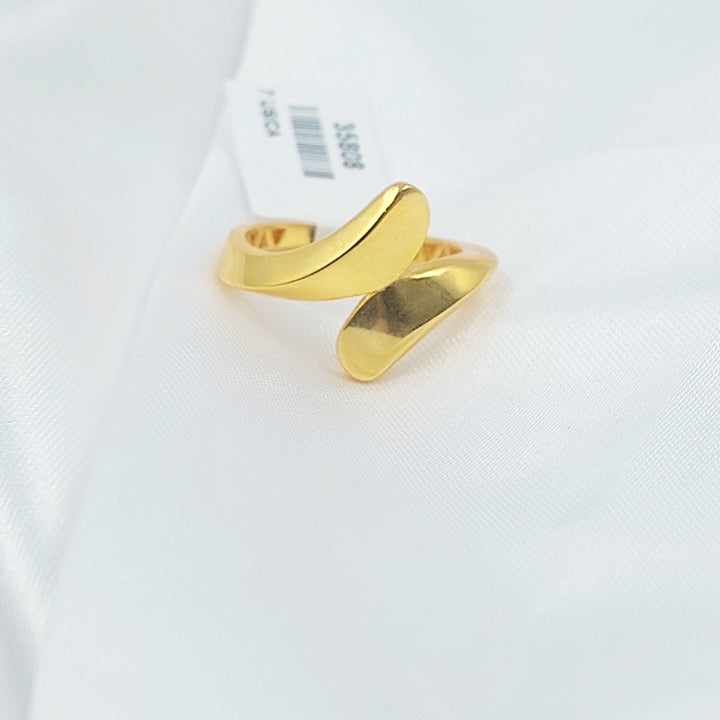 Deluxe Balls Ring Made of 21K Gold by Saeed Jewelry 