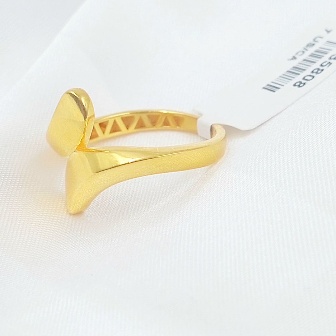 Deluxe Balls Ring Made of 21K Gold by Saeed Jewelry 