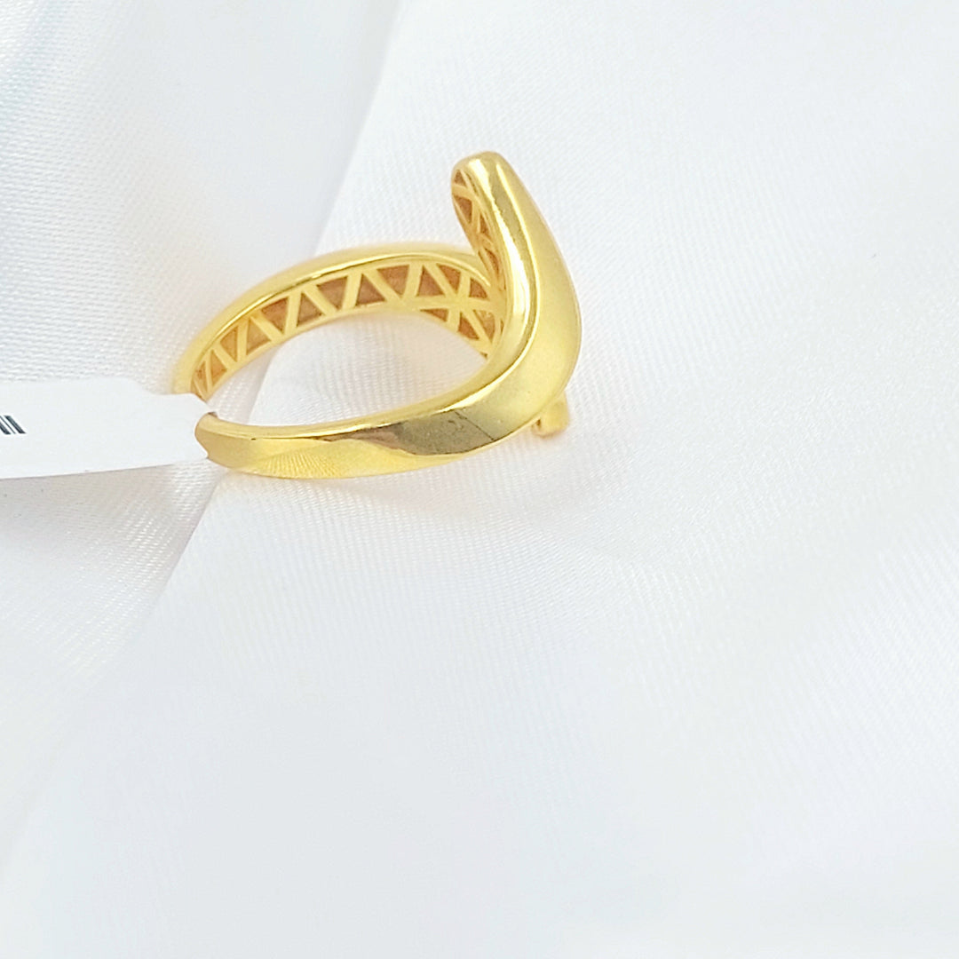 Deluxe Balls Ring Made of 21K Gold by Saeed Jewelry 