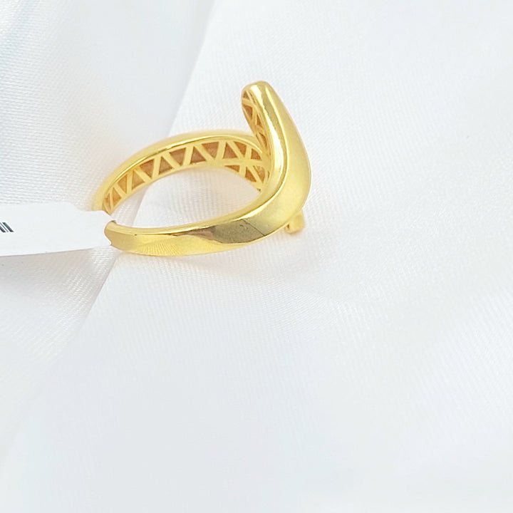 Deluxe Balls Ring Made of 21K Gold by Saeed Jewelry 