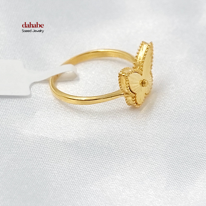 21K Gold Butterfly Ring