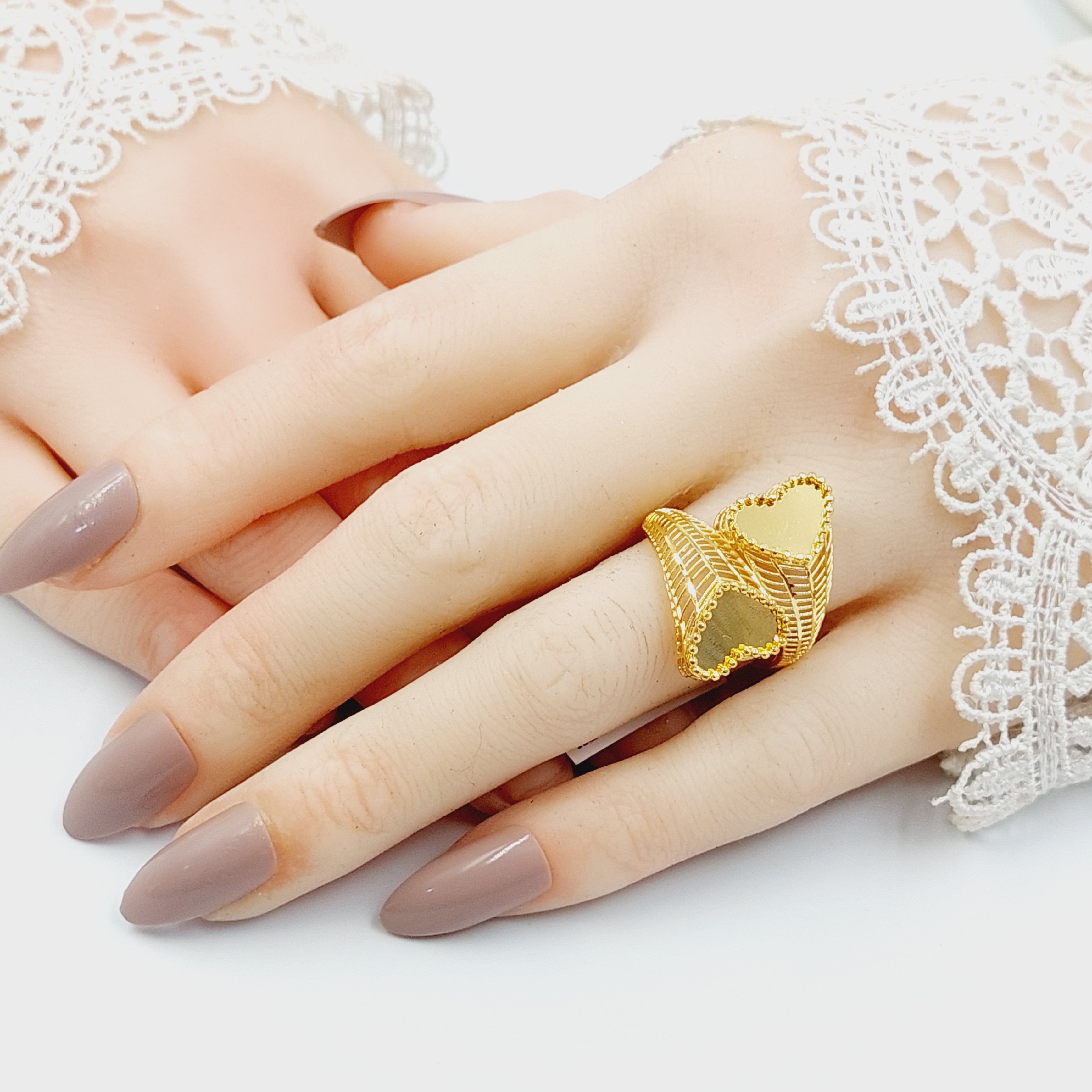 Deluxe Heart Ring – Saeed Jewelry