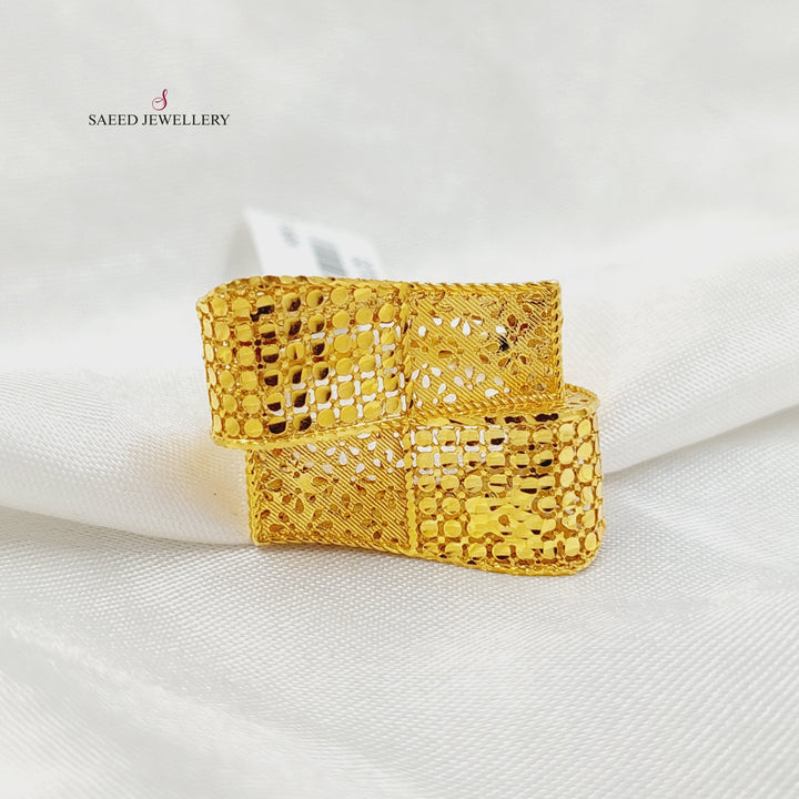 21K Gold Deluxe Ring by Saeed Jewelry - Image 1