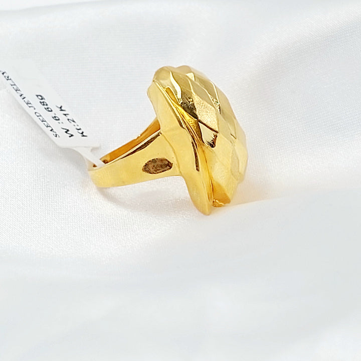 Deluxe Ring Made of 21K Gold by Saeed Jewelry 