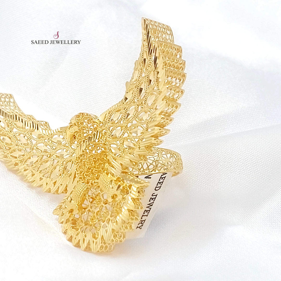 Deluxe Ring Made of 21K Gold by Saeed Jewelry 