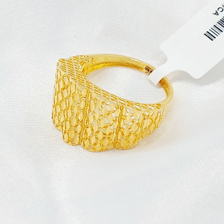 21K خاتم اكسترا-مجوهرات الشيخ سعيد-Saeed Jewelry 