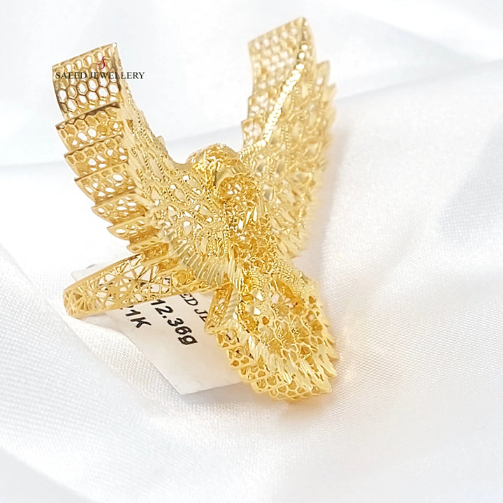 Deluxe Ring Made of 21K Gold by Saeed Jewelry 