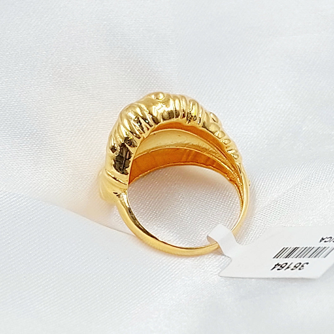 21K خاتم اكسترا-مجوهرات الشيخ سعيد-Saeed Jewelry 