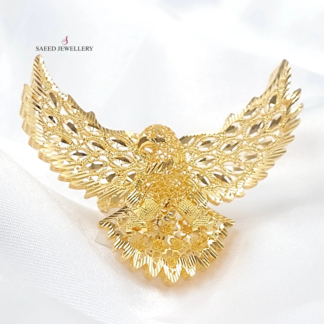 Deluxe Ring Made of 21K Gold by Saeed Jewelry 