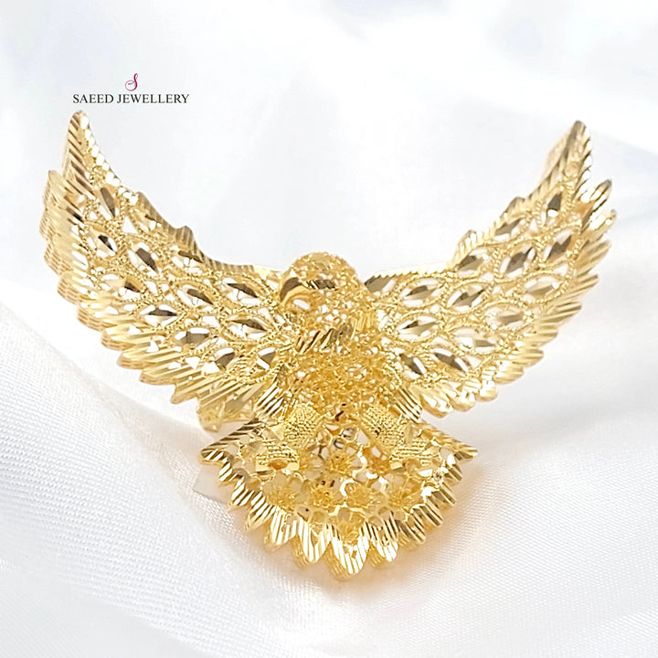 Deluxe Ring Made of 21K Gold by Saeed Jewelry 
