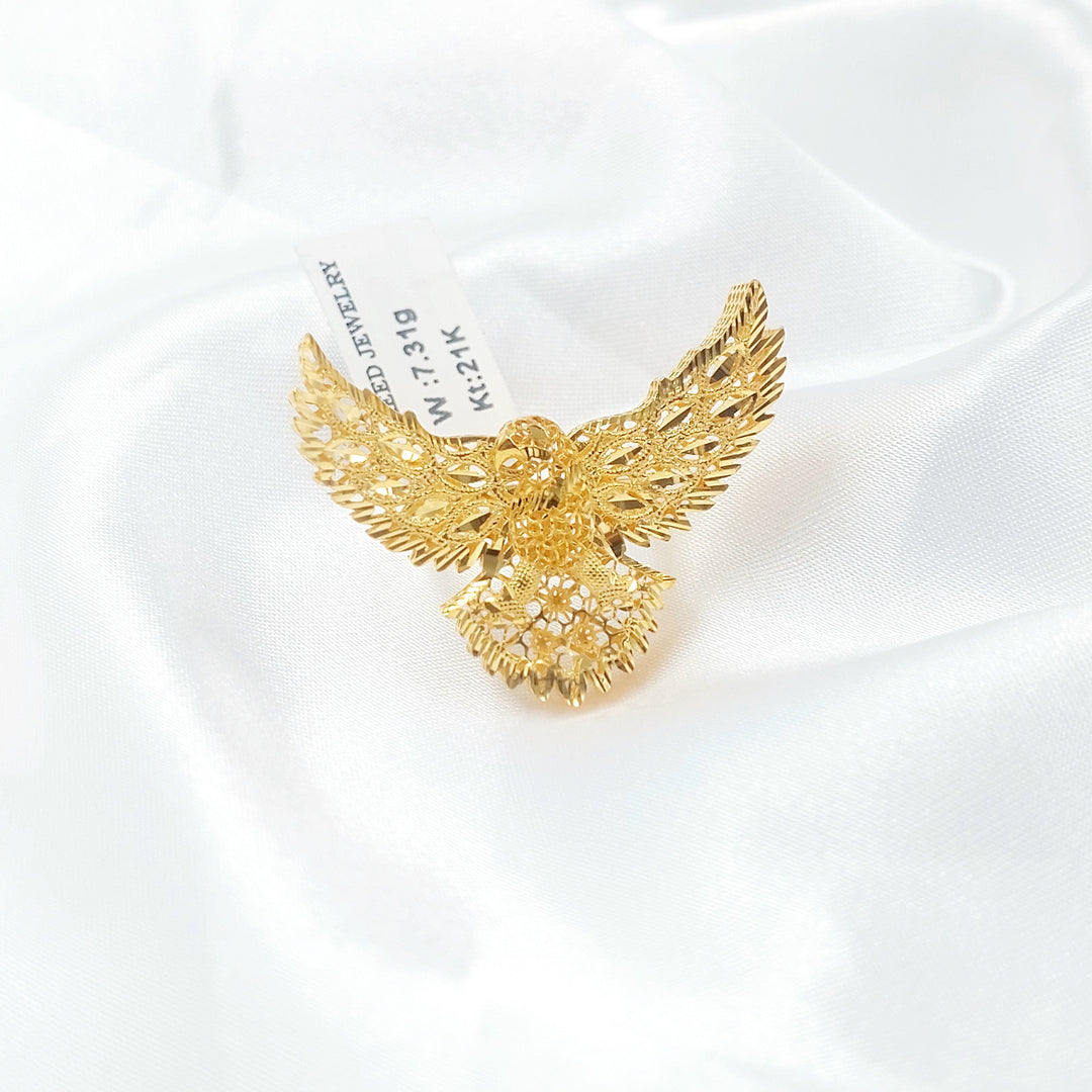 Deluxe Ring Made of 21K Gold by Saeed Jewelry 