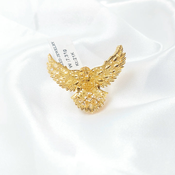 Deluxe Ring Made of 21K Gold by Saeed Jewelry 