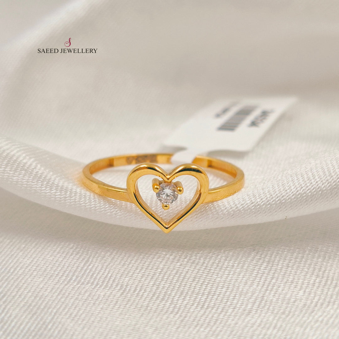 Light Butterfly Ring Made of 21K Gold by Saeed Jewelry 