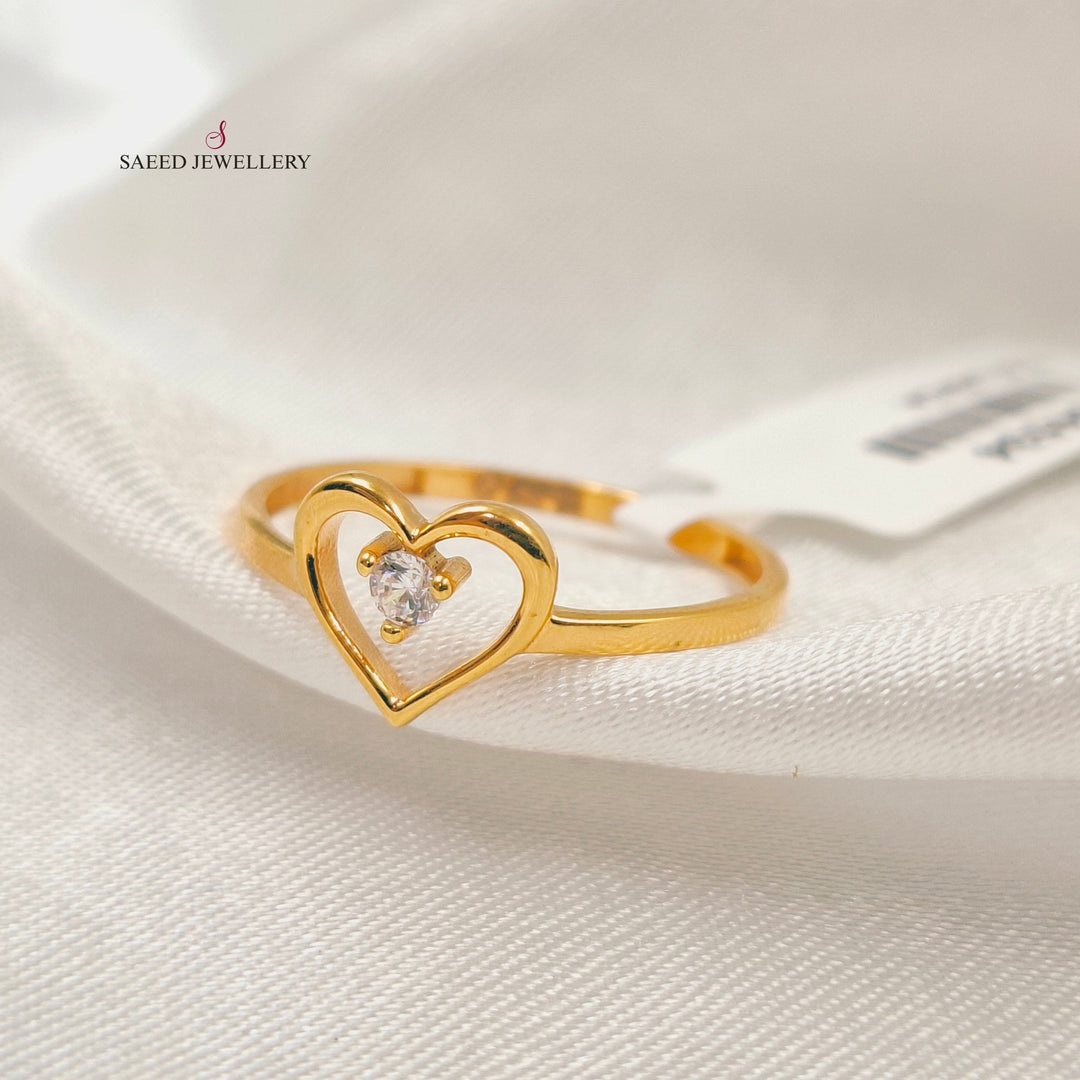 Light Butterfly Ring Made of 21K Gold by Saeed Jewelry 