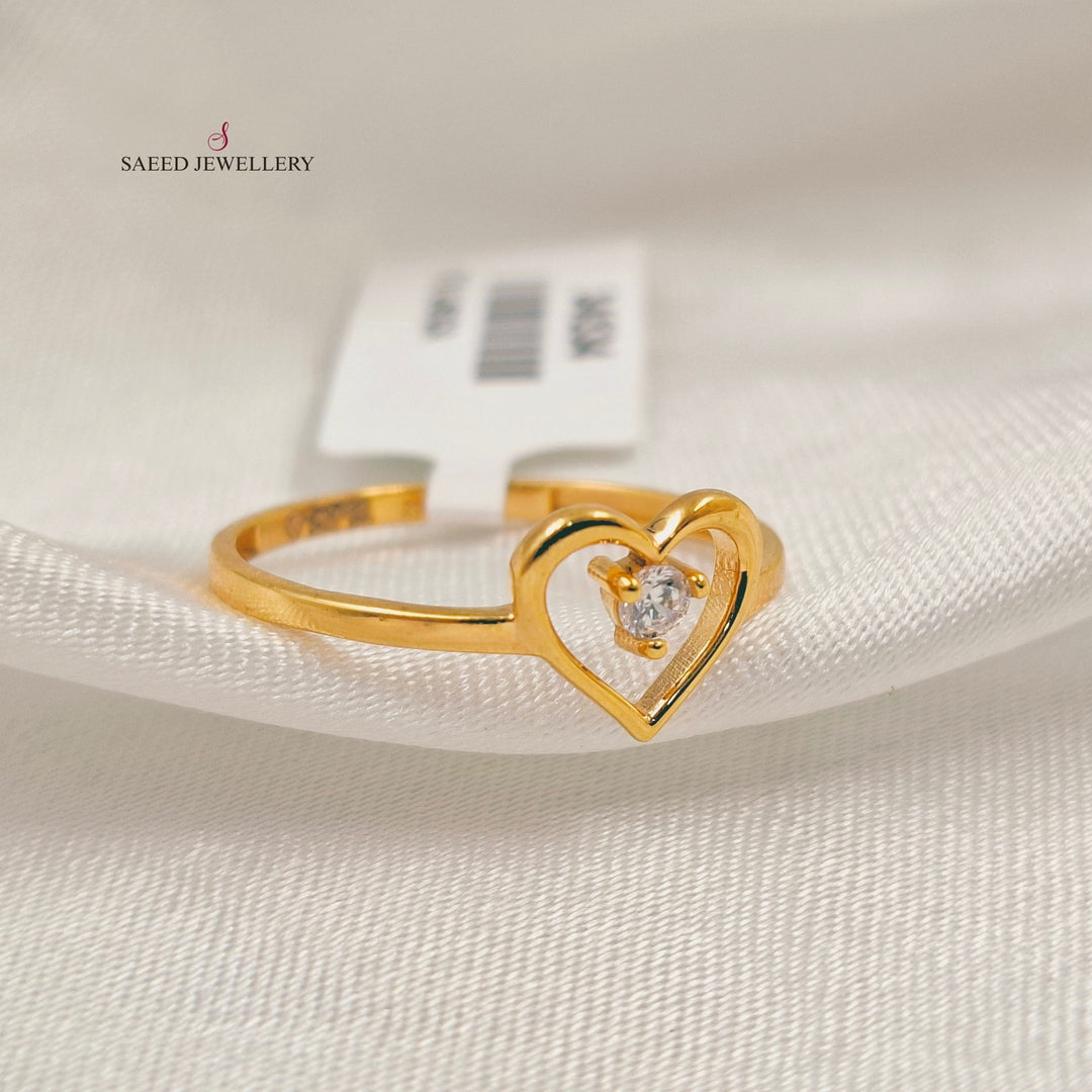 Light Butterfly Ring Made of 21K Gold by Saeed Jewelry 