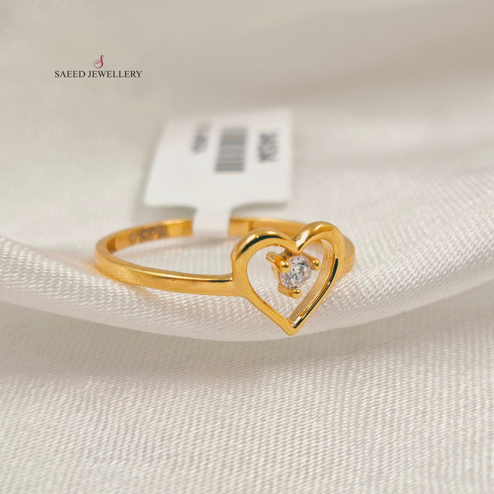 Light Butterfly Ring Made of 21K Gold by Saeed Jewelry 